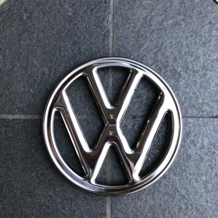 Logo Vw. Emblem Vw Depan Kombi 74 Stainless Steel
