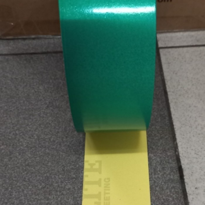 Sticker-Stiker Kiwalite Scotlite-Skotlet-Scotlight Reflector Hijau