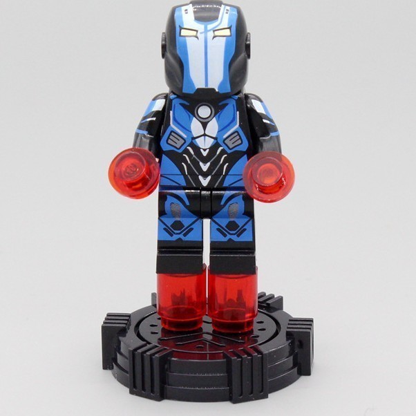 Ironman Iron Heart MK 49 Pepper Potts Riri Williams Minifigure Bricks