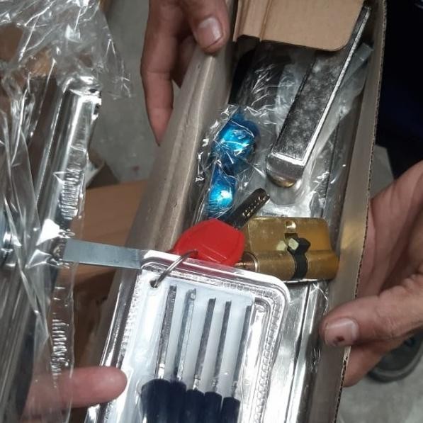 Handle Dan Kunci Pintu Rumah Minimalis Murah Untuk Pintu Baja Evander.Online