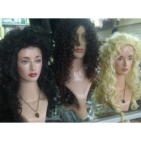 Wig Rambut Palsu Keriting Kribo