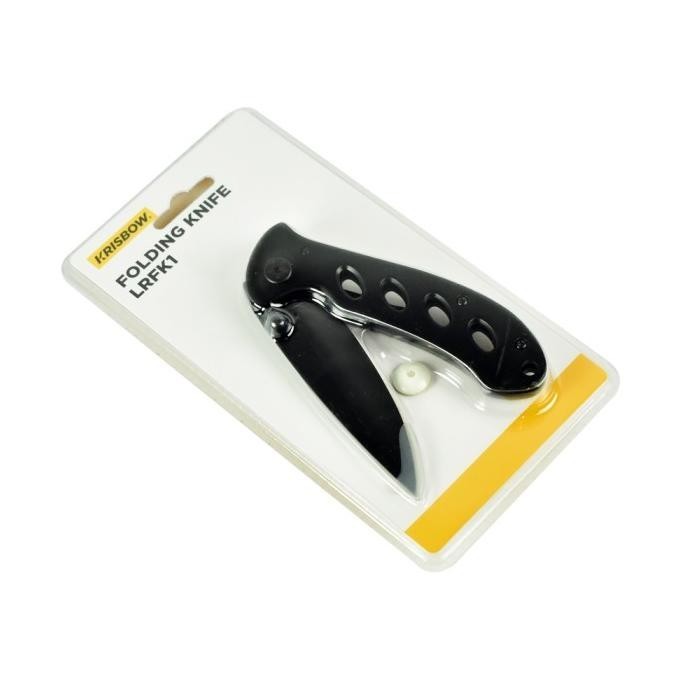 Krisbow Pisau Lipat Lrfk1 - Hitam