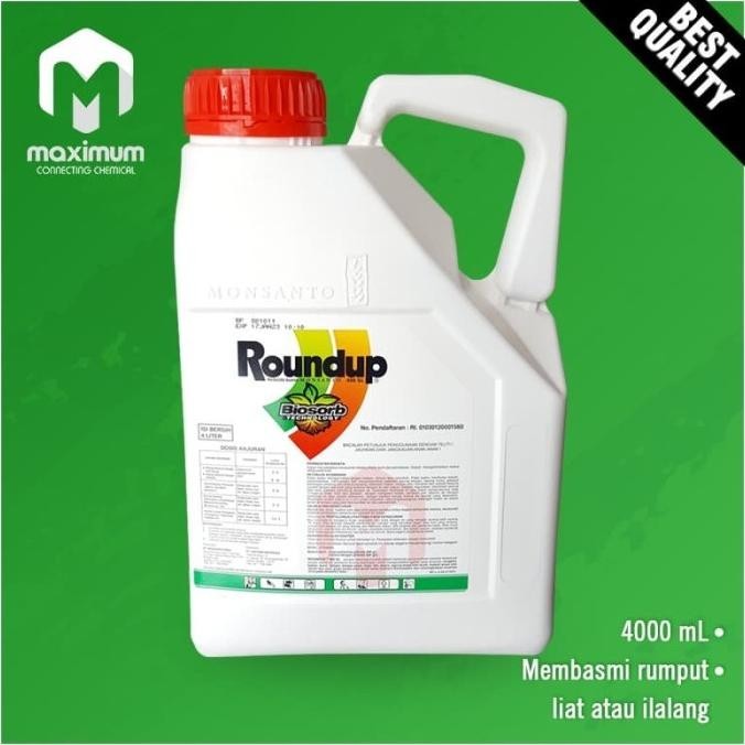 RoundUp 4 liter - Obat Pembasmi Rumput Round Up