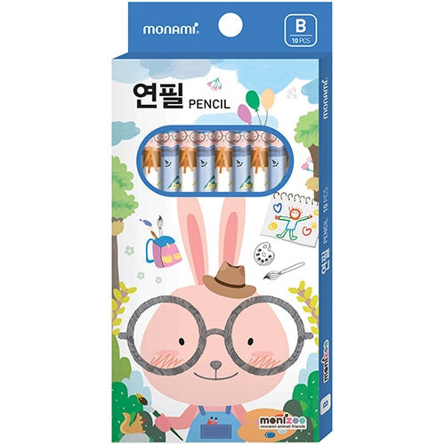 

MONAMI 2022 Pencil Moniju - Blue (B/10pcs)