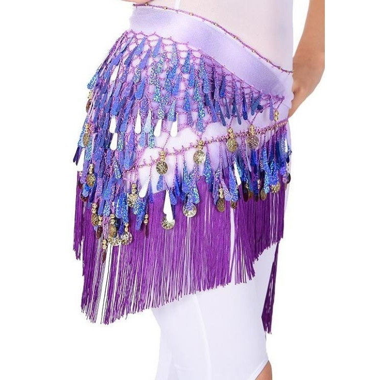 Belly Dance Belt Rantai Chain Coin Koin Gold Silver