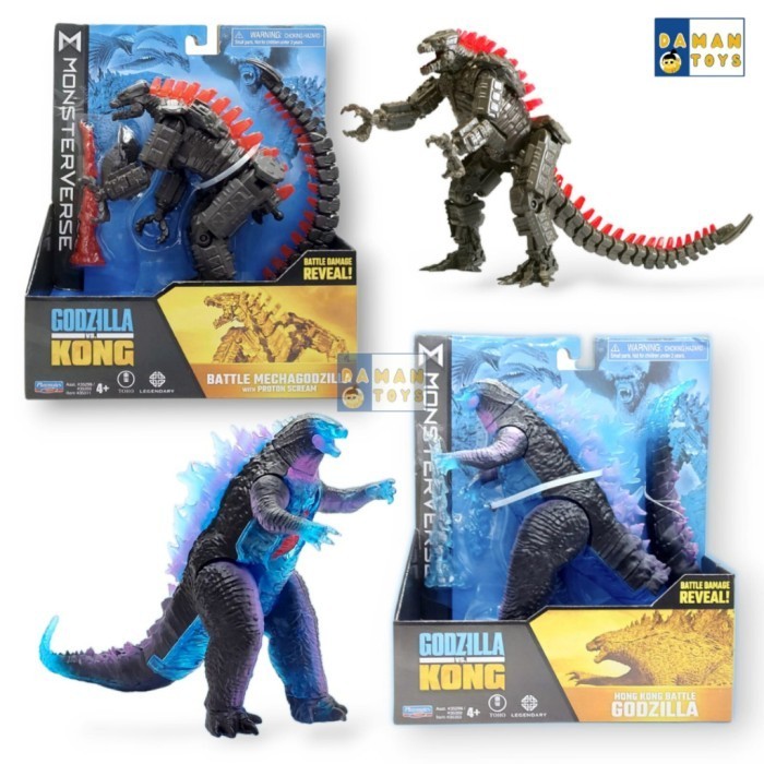 Mechagodzilla 2021 Action Figure Godzilla vs Kong Moster Kaiju Mainan