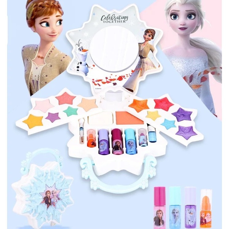 Kfr03 Mainan Kosmetik Makeup Kutek Frozen Ii Elsa Kado Anak