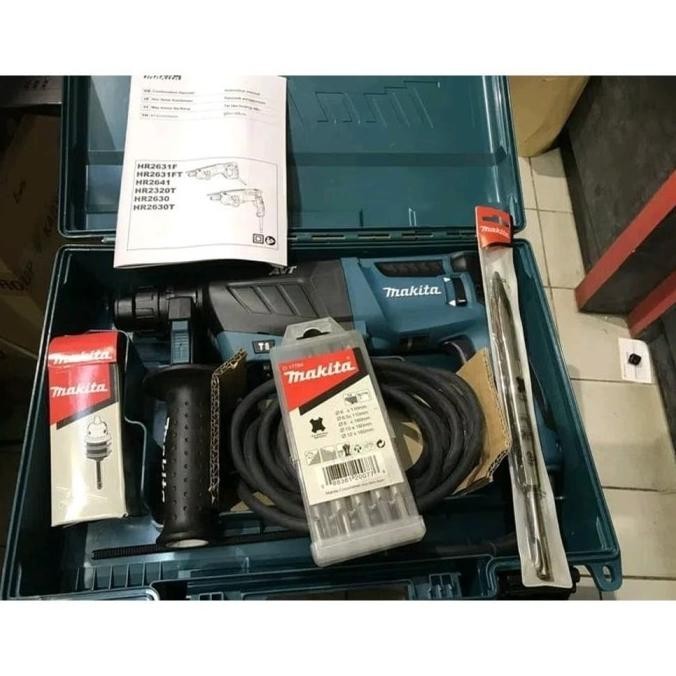 Makita Hr2631F Avt Mesin Bor Bobok Tembok Hr 2631 F Rotary Hammer