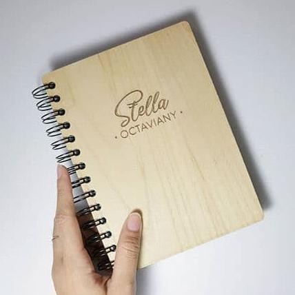 

Wooden Notebook/ Buku Tulis/ Buku Catatan/ Jurnal