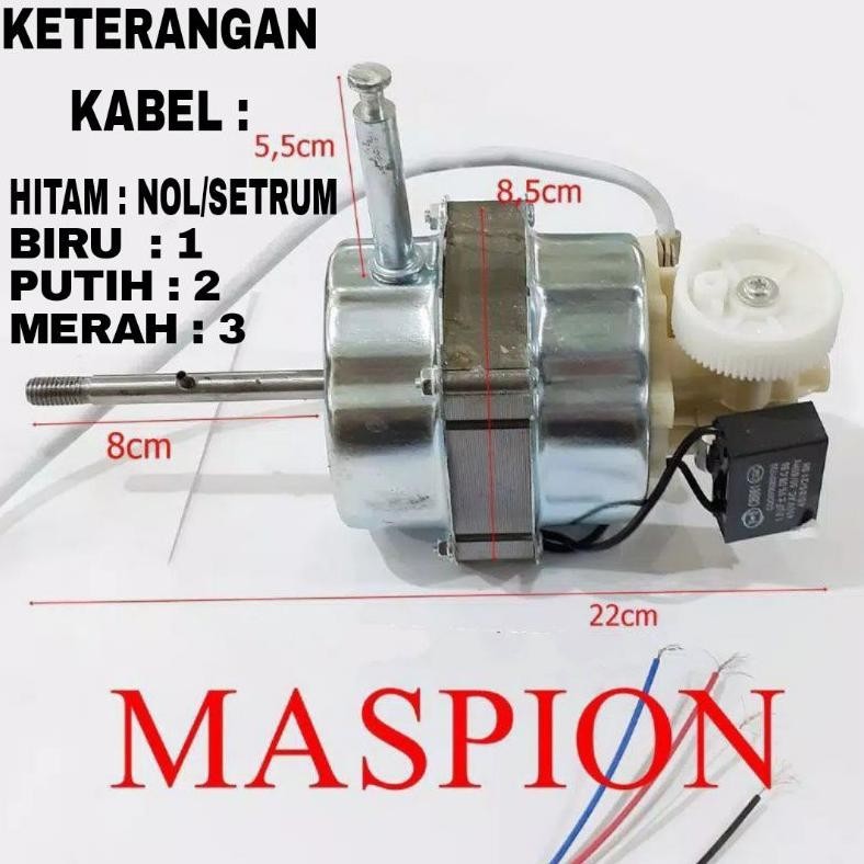 CODE123 - Dinamo , 3020  , Motor , 16 Inchi , Stanfan , Kipas Angin , Dinamo Kipas angin Maspion