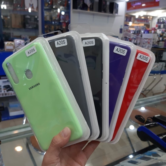 Softcase Sile Case Full Cover Samsung Galaxy A20S