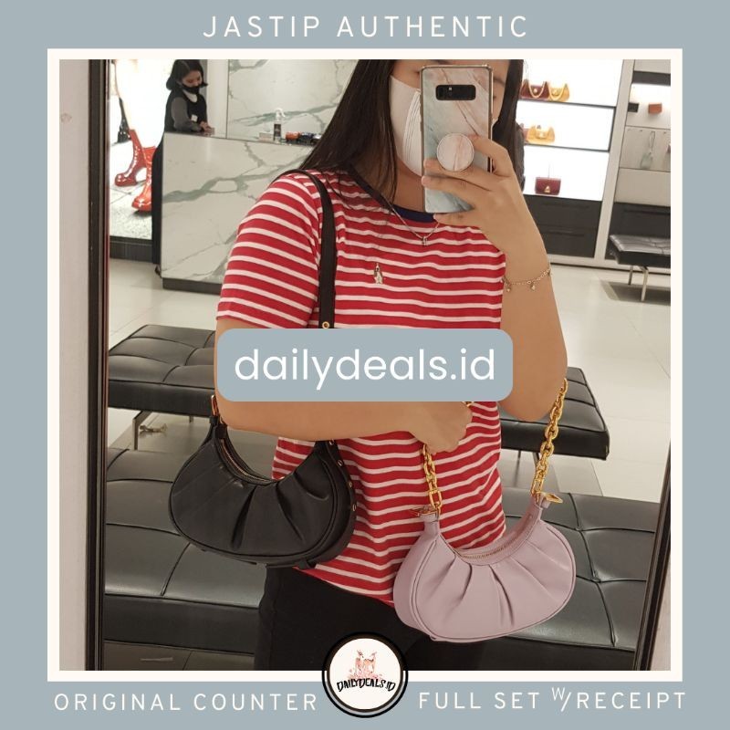 #2-20781963 Deuz Ruched - Jast[p] CK ORIGINAL COUNTER DUO SHOULDER BAG TAS STORE AUTHENTIC ASLI MALL