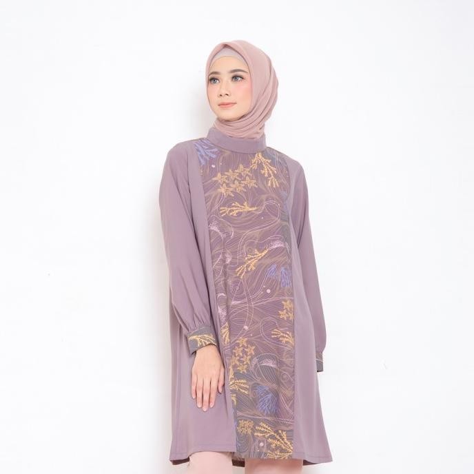 ZM Zaskia Mecca - Minda Brown Tunik - Jelita Indonesia Edisi Derawan