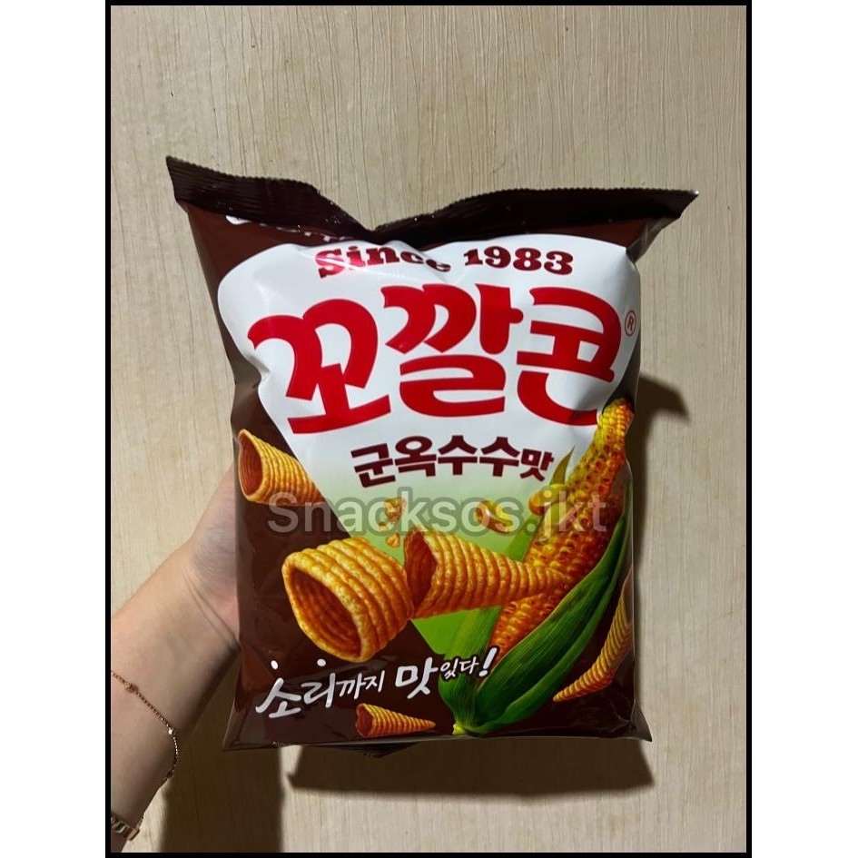 

Lotte Kokkal Corn Original / Grilled Corn / Sweet & Spicy Korea Jagung