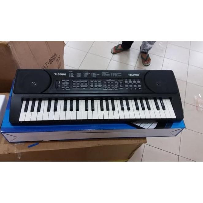 Piano Keyboard Techno T5000 - Organ Tunggal Davian.Online