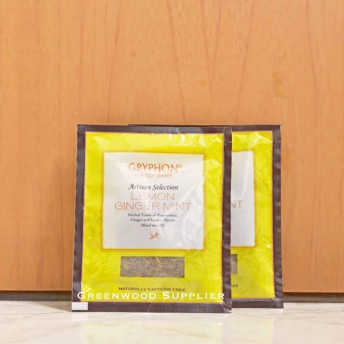 

Brom Gryphon Artisan Tea - Lemon Ginger Mint - 1 Sachet