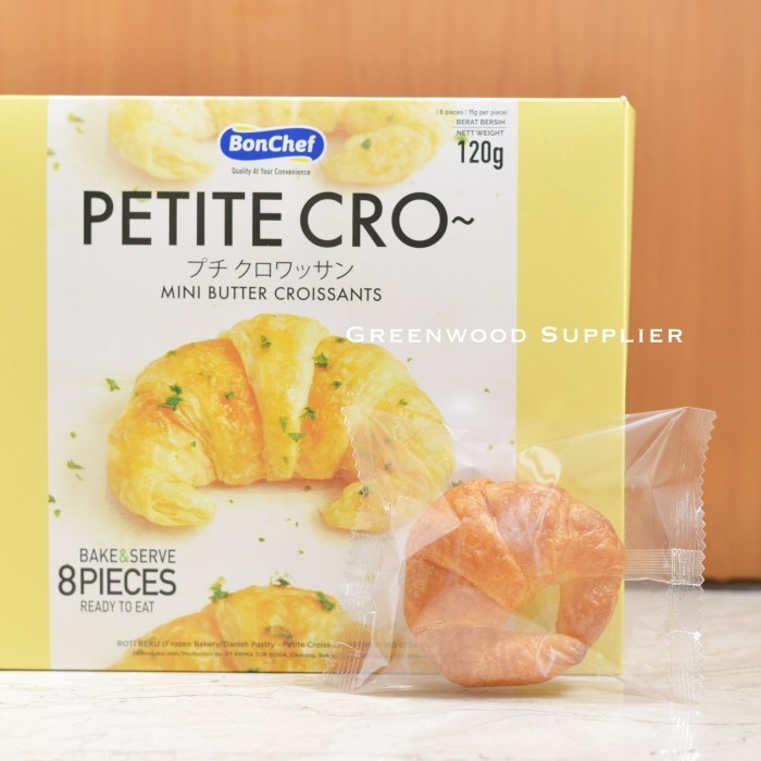 

Brom Mini Butter Croissant - 8 Pcs [Premium Quality - Ready To Eat]