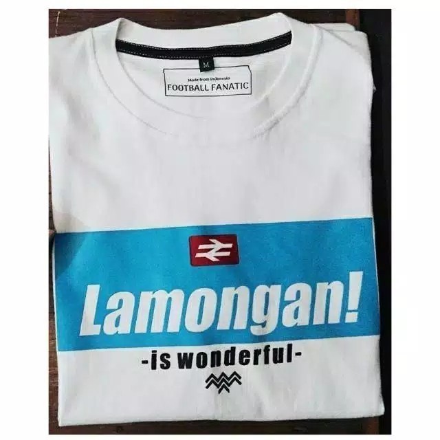 Kaos T Shirt Pria Persela Lamongan La Mania Away Days