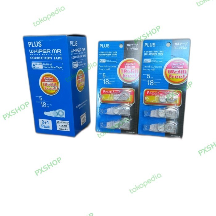 

Refill Tip Ex Correction Tape Plus Wh-605 / Wh-635