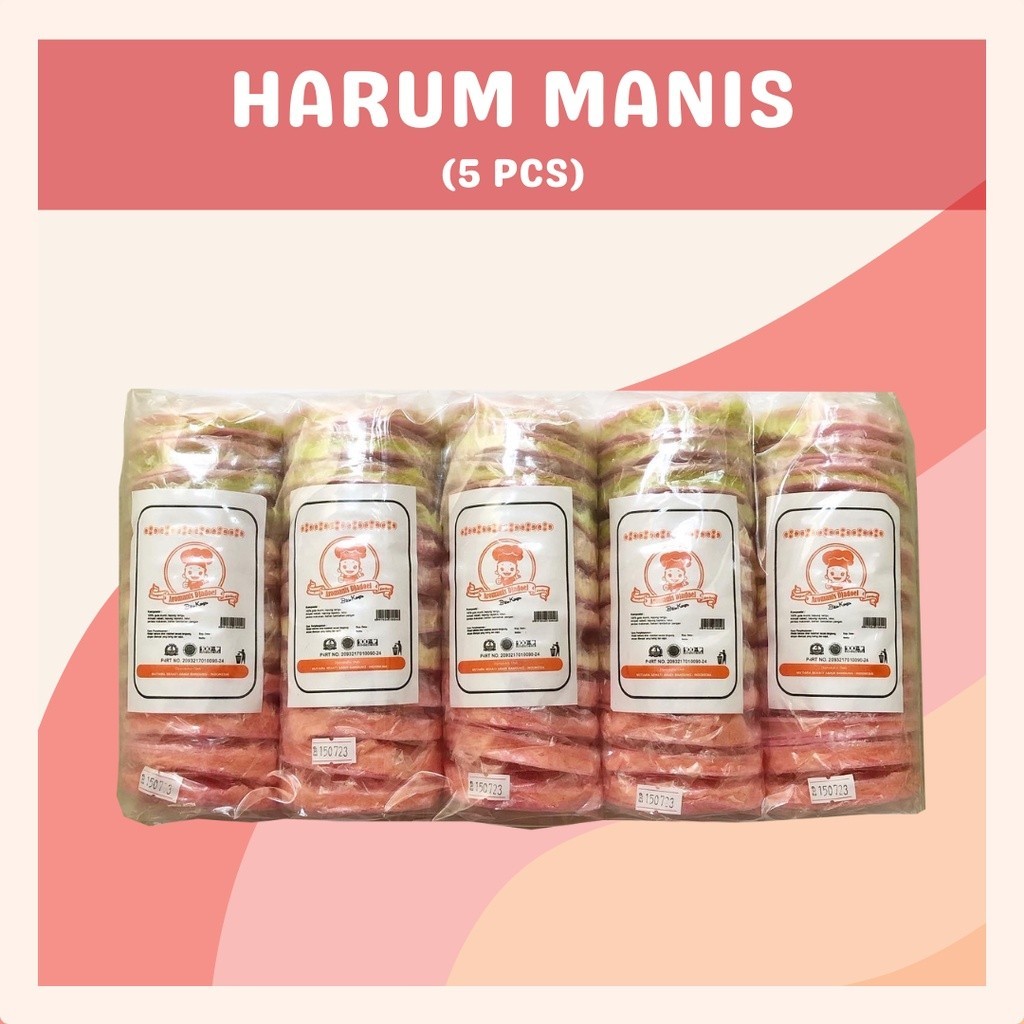 

[DELISH SNACKS] Harum Manis (5pcs) / Arumanis Rambut Nenek / Snack Cemilan Camilan Jadul