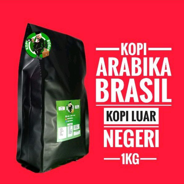 

Kopi Arabika Brasil ( Arabica Coffee) Kopi Import/Kopi Luar Negeri Kopi 1Kg Grade1 Basic Blend/Espreso/Manual V60/Tubruk Kopi Giling/Kopi Bubuk/Kopi Biji/Kopi Sangrai/Kopi Roasted/Kopi Siap Seduh