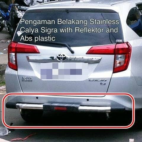 Tanduk Pengaman Belakang Bemper Calya Sigra