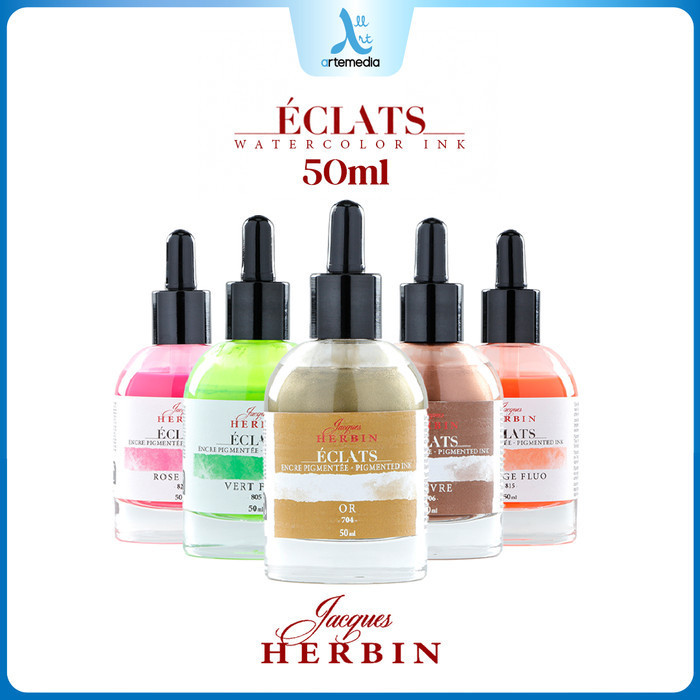 

Terbaru Herbin Eclats Watercolor Ink 50 Ml Drawing Tinta Cat Air Kaligrafi 3/3 Promo Terlaris