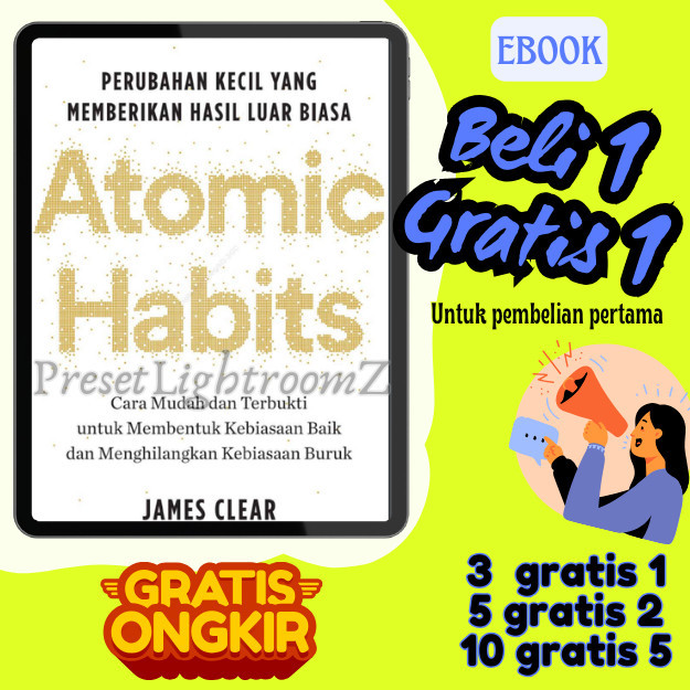 

IND0071 Atomic Habits By James Clear (Bahasa Indonesia / Bahasa Inggris) Pdf ENGGRES- Revisi