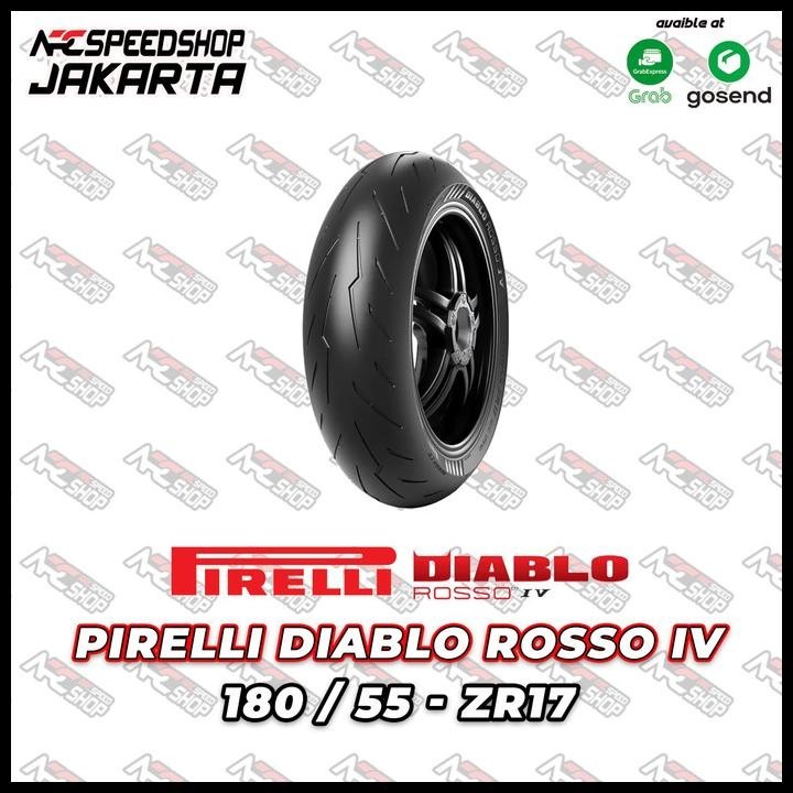 Ban Pirelli Pireli Diablo Rosso Iv 4 180 55 180/55 17 Ring 17 R17