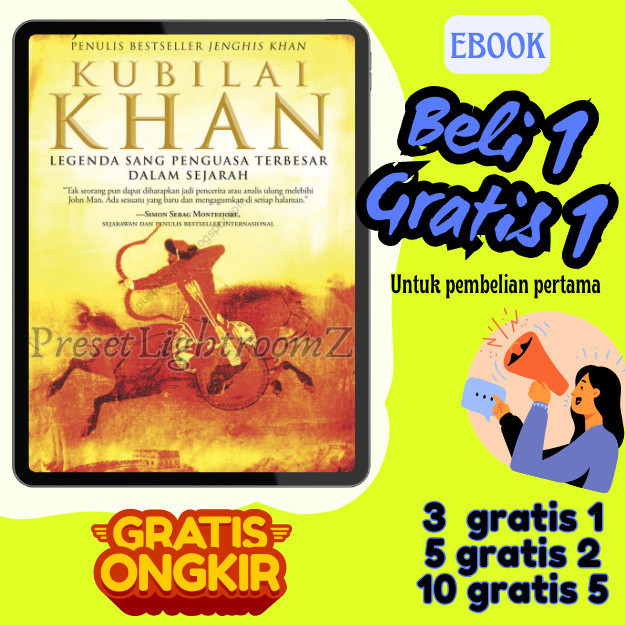 

IND0969 KUBILAI KHAN ; Legenda Sang Penguasa Terbesar dalam Sejarah- Revisi