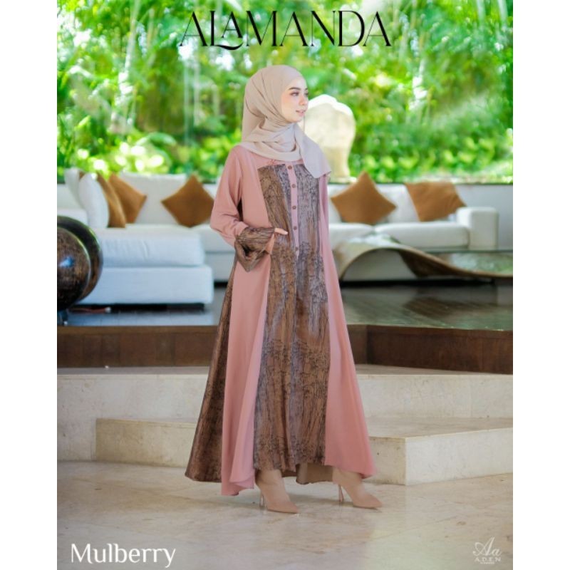 GAMIS ADEM - GAMIS MOTIF - ADEN - ALAMANDA - DRESS ONLY
