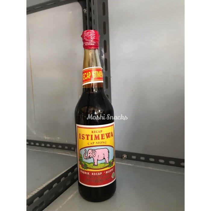 

Kecap Asin Bangka Cap Siong Gajah 600Ml Bangka