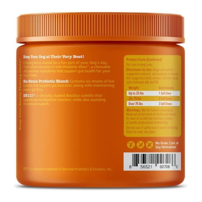Zesty Paws Probiotic For Dogs