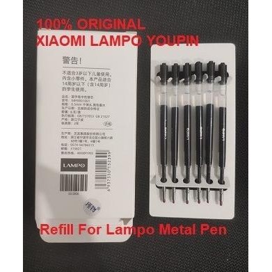 

Pen Xiaomi Refill For Lampo Metal Original Isi 6Pc