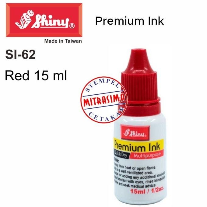 

Shiny Si-62 ( Tinta Premium Permanen Warna Merah Si 62 Tipe Si62 )