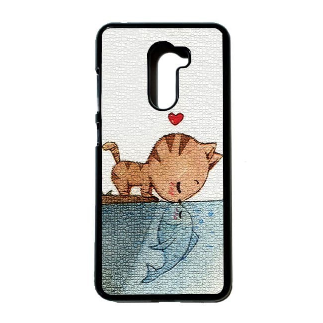 Casing Custom Case XIAOMI Pocophone F1 Case Motif Kucing Lucu