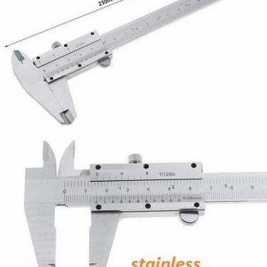 

Taffware Penggaris Sigmat Stainless Steel Jangka Sorong Profesional