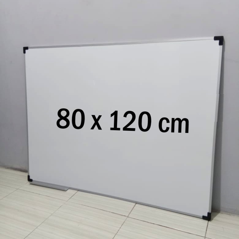 

whiteboard magnetik / papan tulis 80 x 120 cm