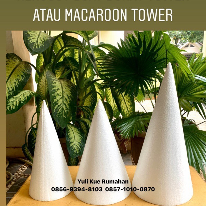 

Kerucut Styrofoam D20 Tinggi 40Cm Utk Donat Tower Atau Macaroon Tower