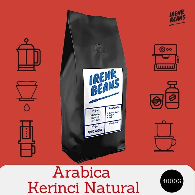 

Kopi Arabica Kerinci Natural 1000G Biji Bubuk