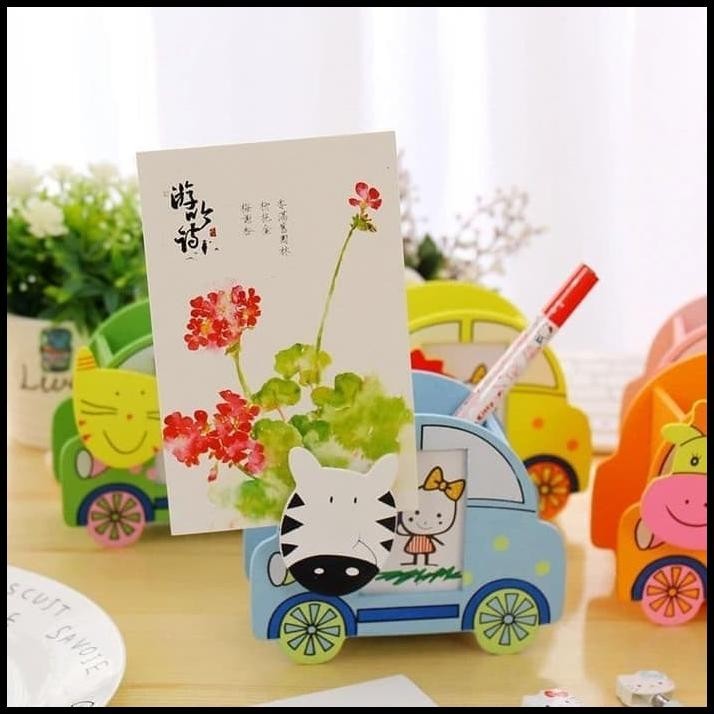 

HOT DEAL KOTAK MULTIFUNGSI ALAT TULIS / RAK PENSIL STATIONERY STAND KARAKTER !!