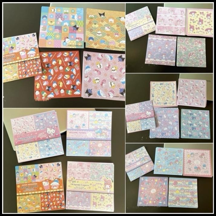 

HOT DEAL KAWAII SANRIO ORIGAMI PAPER KERTAS LIPAT PRAKARYA ANAK MELODY