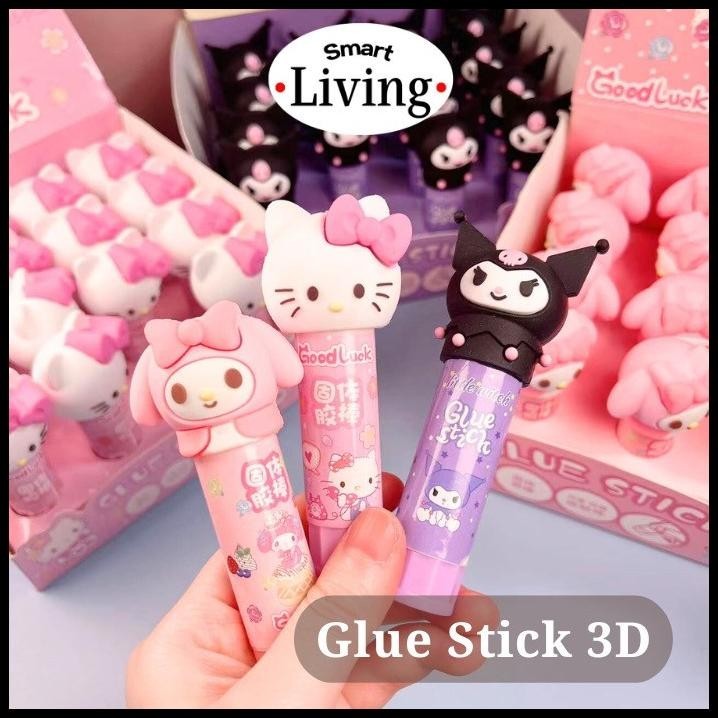 

BEST DEAL GLUE STICK ANAK SANRIO 3D KUROMI LEM BATANG SANRIO