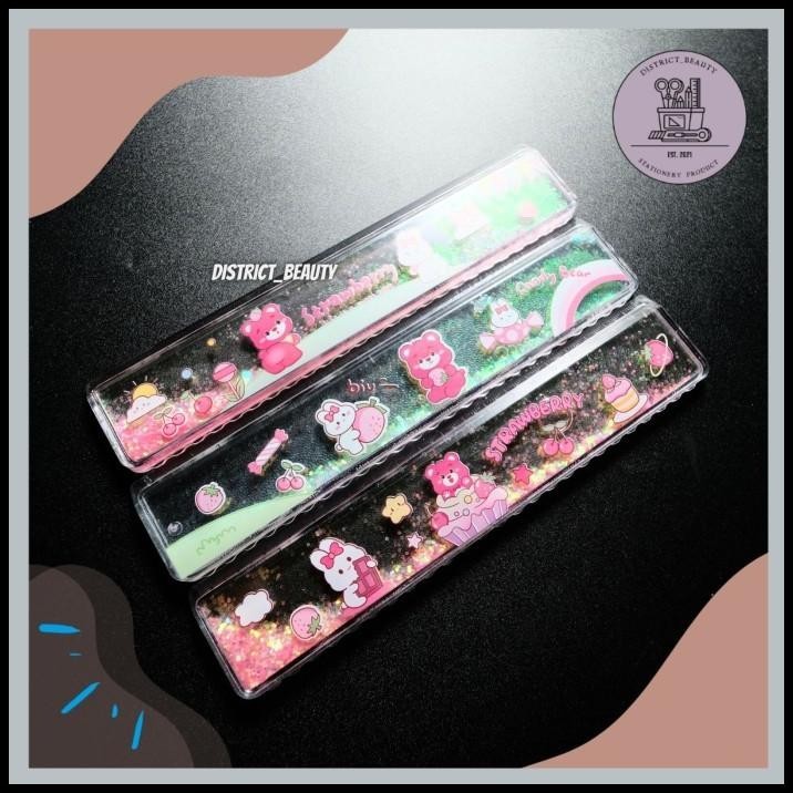 

DISKON PENGGARIS LOTSO PENGGARIS GLITTER AIR BERUANG PINK STRAWBERRY MEWAH !