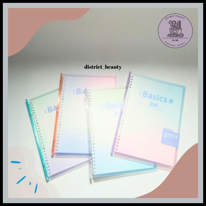 

TERBARU BUKU BINDER TRANSPARAN GRADASI A5 FREE ISI KERTAS GARIS !!!!!