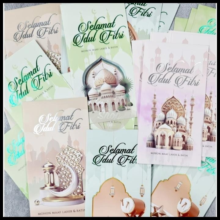 

HOT DEAL AMPLOP LEBARAN IDUL FITRI THR 2024 ISI 30 PANJANG 3D VR MIKA LEBARAN !!!!!