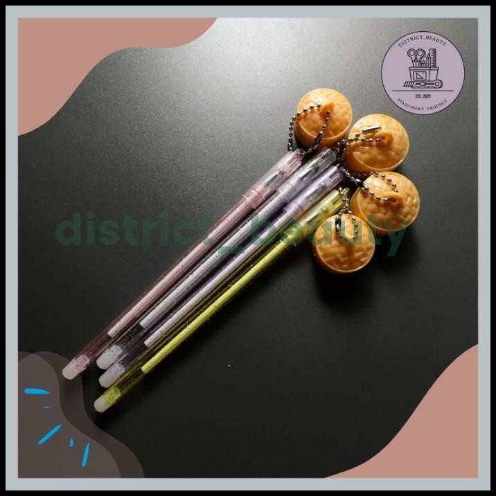 

BEST DEAL (12PCS) PULPEN GANTUNGAN MANTAU DIMSUM PULPEN LUCU BENTUK MAKANAN TERM !!!!!!