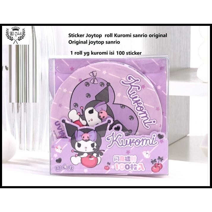 

TERBARU STICKER STIKER SANRIO JAPAN JOYTOP ROLL ORIGINAL KUROMI CINNAMOROLL !!!