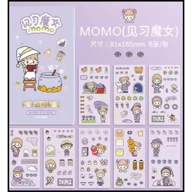 

TERMURAH STICKER MOMO AMPLOP ISI 8 LEMBAR STICKER LUCU !!!!