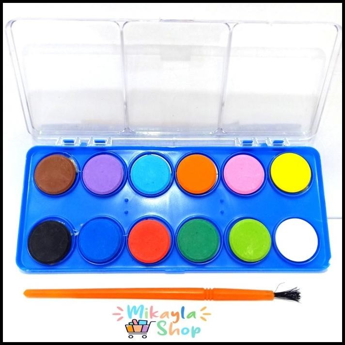 

BEST DEAL CAT AIR WATERCOLOR ANAK 12 WARNA !